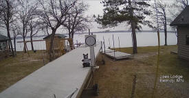 View of Lake Andrusia from Joe's Lodge near Bemidji Minnesota