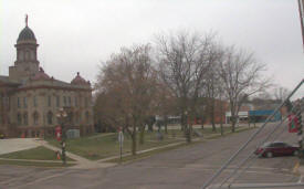 View of Town Square in Windom Minnesota
