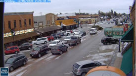 Webcam view of Main Street in Park Rapids Minnesota