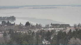 Walker Skycam with multiple views of Walker Minnesota from Leech Lake Television.